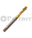 Метчик M8х1.25 Partner машинный HSSE, DIN371, TiN, для гл. отв., (Серия 315) - изображение 1 | Partner - заточные станки