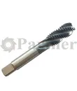 Метчик M18х2, HSSE спиральная канавка 38°, H6, TiAlN - изображение 1 | Partner - заточные станки