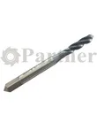 Метчик M5х0.5, HSSE спиральная канавка 38°, H6, TiAlN - изображение 1 | Partner - заточные станки