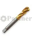 Метчик M18х2.5 Partner машинный HSSE, DIN376, TiN, для гл. отв., (Серия 315) - изображение 3 | Partner - заточные станки