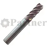 Partner Фреза концевая, тв. сплав., TiAISIN, 45гр, d=8мм, Z4 (серия 310) - изображение 1 | Partner - заточные станки