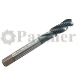 Метчик M10х1.25, HSSE спиральная канавка 38°, H6, TiAlN - изображение 1 | Partner - заточные станки
