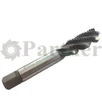 Метчик M16х1.5, HSSE спиральная канавка 38°, H6, TiAlN - изображение 1 | Partner - заточные станки