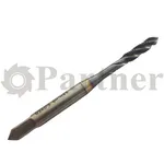 Метчик M3х0.5, HSSE спиральная канавка 38°, H6, TiAlN - изображение 1 | Partner - заточные станки