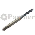 Метчик M4х0.5, HSSE спиральная канавка 38°, H6, TiAlN - изображение 1 | Partner - заточные станки