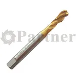 Метчик M10х1.25 Partner машинный HSSE, DIN371, TiN, для гл. отв., (Серия 315) - изображение 1 | Partner - заточные станки