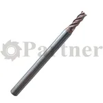 Partner Фреза концевая, тв. сплав., TiAISIN, 38/41гр, d=2мм, Z4 (серия 303) - изображение 1 | Partner - заточные станки