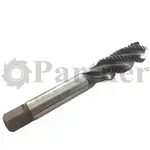 Метчик M16х2, HSSE спиральная канавка 38°, H6, TiAlN - изображение 4 | Partner - заточные станки