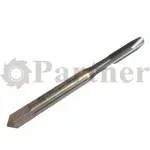 Метчик M5*0.5 Partner, HSSE прямая канавка с спиральной подточкой, H6, TiAlN - изображение 3 | Partner - заточные станки