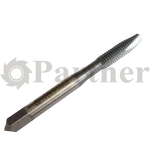 Метчик M6*0.5 Partner, HSSE прямая канавка с спиральной подточкой, H6, TiAlN - изображение 3 | Partner - заточные станки