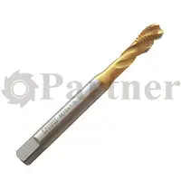 Метчик M10х1.5 Partner машинный HSSE, DIN371, TiN, для гл. отв., (Серия 315) - изображение 1 | Partner - заточные станки