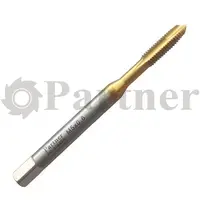 Метчик M5х0.5 Partner машинный HSSE, DIN371, для скв. отв. (Серия 316) - изображение 1 | Partner - заточные станки