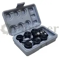 Набор резьбонарезных вставок Partner ISO-TC820, 9шт (M6-8, M10, M12, M14, M16, M18-20, M22, M24, M27-30) с предохранительной муфтой для машинных метчиков - изображение 1 | Partner - заточные станки