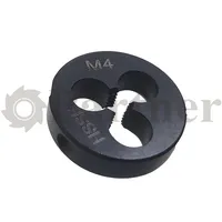 Плашка круглая метрическая M4х0.7, Partner, ISO2568, размер D16хH5мм, HSSE (Серия 480) - изображение 1 | Partner - заточные станки