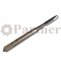 Метчик M5*0.5 Partner, HSSE прямая канавка с спиральной подточкой, H6, TiAlN - изображение 3 | Partner - заточные станки