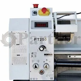 Partner PT-250V Станок токарный настольный, с вариатором. Диаметр заготовки до 250мм, длина до 550мм, 125-2000об/мин, 750Вт, 230В - изображение 3 | Partner - заточные станки