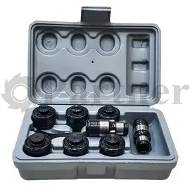 Набор резьбонарезных вставок Partner ISO-TC820, 9шт (M6-8, M10, M12, M14, M16, M18-20, M22, M24, M27-30) с предохранительной муфтой для машинных метчиков - изображение 3 | Partner - заточные станки