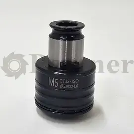 Partner ISO-GT12-M5 5х4 быстросменная резьбонарезная вставка с предохранительной муфтой для машинных метчиков М5 - изображение 2 | Partner - заточные станки