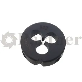 Плашка круглая метрическая M2х0.4, Partner, ISO2568, размер D16хH5мм, HSSE (Серия 480) - изображение 2 | Partner - заточные станки