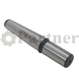 Partner MTB2-B16-М10 втулка переходная с конуса морзе 2 на конус B16, резьба М10 - изображение 1 | Partner - заточные станки