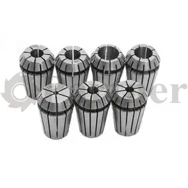 Набор дополнительных цанг ER20 7 шт для PP-13C/D (2, 2.5, 3.5, 4.5, 5.5, 14, 15 мм) - изображение 1 | Partner - заточные станки