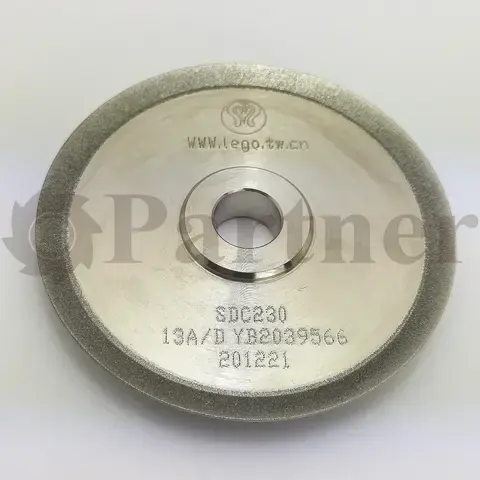 Диск SDC230 для заточки сверл из твердого сплава (PP-13C/D, ZX-13, ZS13) - изображение 2 | Partner - заточные станки