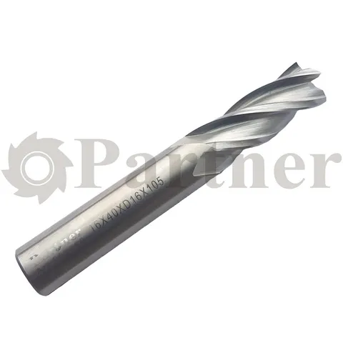 Partner Фреза концевая HSS-E, 20X40XD20X115мм, Z4 (Серия 302) - изображение 1 | Partner - заточные станки