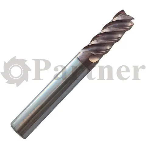Partner Фреза концевая, тв. сплав., TiAISIN, 45гр, d=8мм, Z4 (серия 310) - изображение 1 | Partner - заточные станки