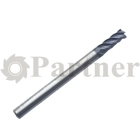 Partner Фреза концевая, тв. сплав., AlTiN, 35гр, d=4мм, Z4 (серия 301) - изображение 1 | Partner - заточные станки