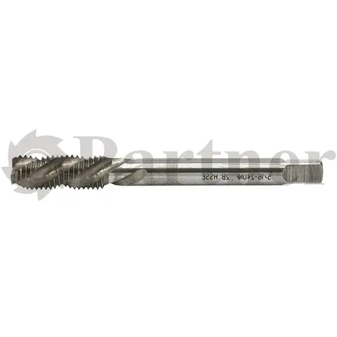 Метчик 1/2"-13 UNC Partner, HSS-E 6H спиральная канавка 38° - изображение 1 | Partner - заточные станки