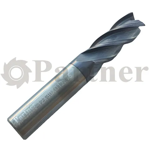 Partner Фреза концевая, тв. сплав., AlTiN, 35гр, d=12мм, Z3 Z4 (серия 309) - изображение 1 | Partner - заточные станки