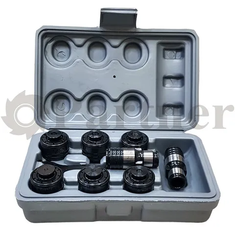 Набор резьбонарезных вставок Partner ISO-TC820, 9шт (M6-8, M10, M12, M14, M16, M18-20, M22, M24, M27-30) с предохранительной муфтой для машинных метчиков - изображение 3 | Partner - заточные станки