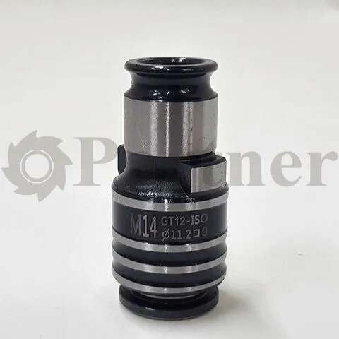 Partner ISO-GT12-M14 11,2х9 быстросменная резьбонарезная вставка с предохранительной муфтой для машинных метчиков М14 - изображение 2 | Partner - заточные станки
