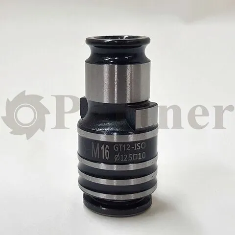 Partner ISO-GT12-M16 12,5х10 быстросменная резьбонарезная вставка с предохранительной муфтой для машинных метчиков М16 - изображение 2 | Partner - заточные станки