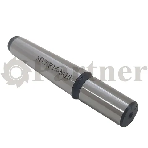Partner MTB2-B16-М10 втулка переходная с конуса морзе 2 на конус B16, резьба М10 - изображение 1 | Partner - заточные станки