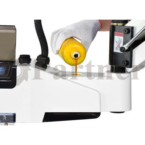 Partner ETM-24 Pro Электрический резьбонарезной манипулятор M6-M24 (c автоматической подачей СОЖ и сжатого воздуха) - изображение 11 | Partner - заточные станки
