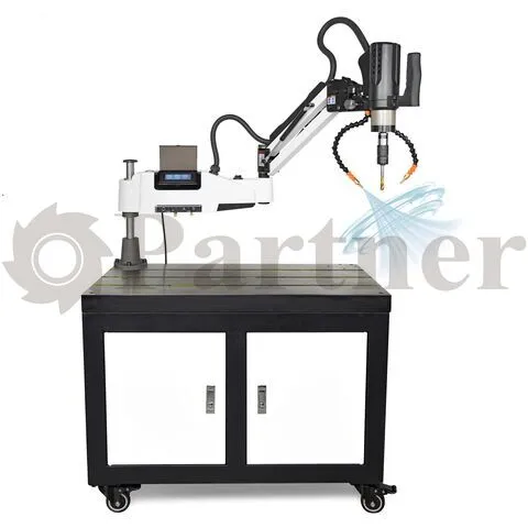 Partner ETM-24 Pro Электрический резьбонарезной манипулятор M6-M24 (c автоматической подачей СОЖ и сжатого воздуха) - изображение 9 | Partner - заточные станки