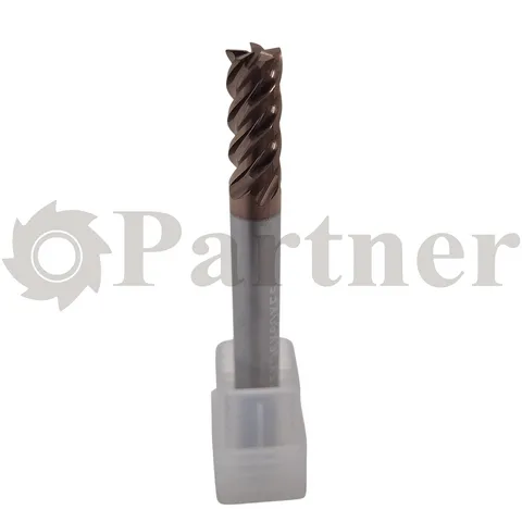 Partner Фреза концевая, VHM-TiAlSIN, 6X15XD6X60мм 45гр. Z6 (Серия 306) - изображение 5 | Partner - заточные станки