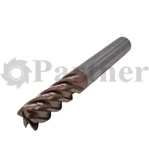 Partner Фреза концевая, VHM-TiAlSIN, 8X20XD8X63мм 45гр. Z6 (Серия 306) - изображение 4 | Partner - заточные станки