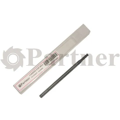 Partner Фреза концевая, длинная VHM-AlTiN, 3X10XD4X75мм Z4 (Серия 309 long) - изображение 5 | Partner - заточные станки