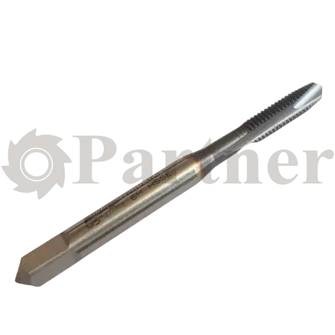 Метчик M5*0.5 Partner, HSSE прямая канавка с спиральной подточкой, H6, TiAlN - изображение 3 | Partner - заточные станки