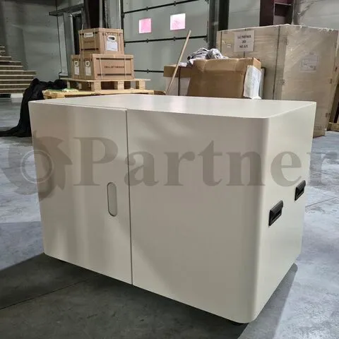 Partner TM-9060, тумба металлическая, 900х600х700 мм (ШхГхВ), 1 полка, порошковая покраска, грузоподъемность 300кг. - изображение 3 | Partner - заточные станки